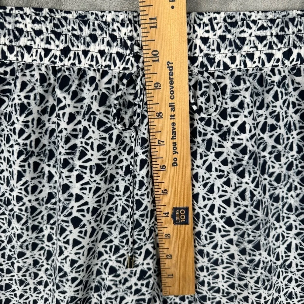 Michael Kors Womens Size 2 Pull On Jogger  blue   Elastic Waist lightweight